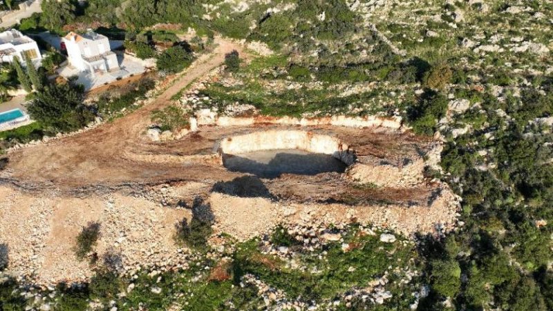 Plaka bei Chania Kreta, Plaka: Neubau! Atemberaubende Villa mit Pool und Meerblick zu verkaufen Haus kaufen